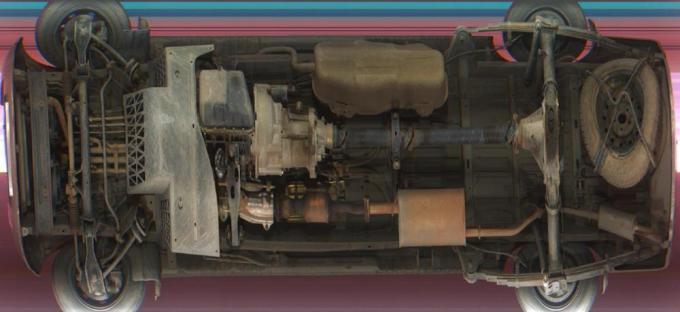 UVSS에 의하여 검사되는 이미지 2