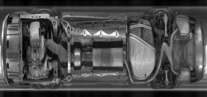 UVSS에 의하여 검사되는 이미지 1